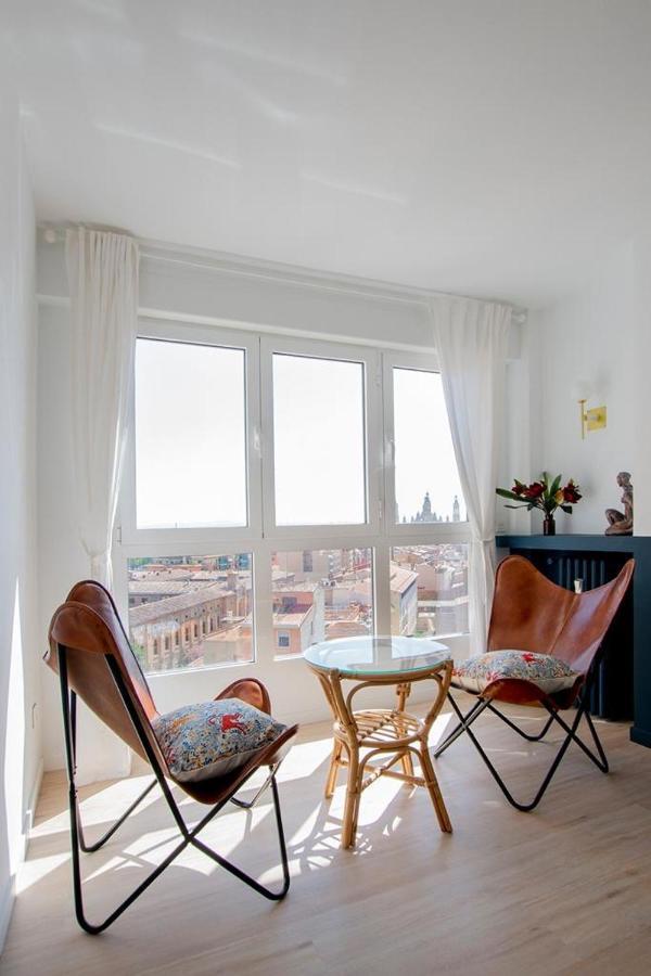 El Balcon De Plaza Santo Domingo Apartment Zaragoza Ngoại thất bức ảnh