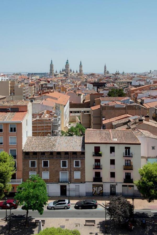 El Balcon De Plaza Santo Domingo Apartment Zaragoza Ngoại thất bức ảnh